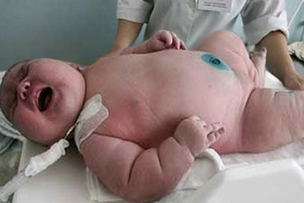 duży noworodek, waga noworodka