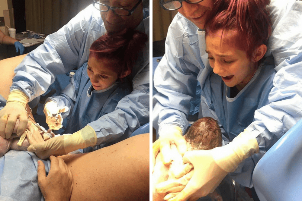 poród naturalny, 12-latka odebrała poród, poród w szpitalu