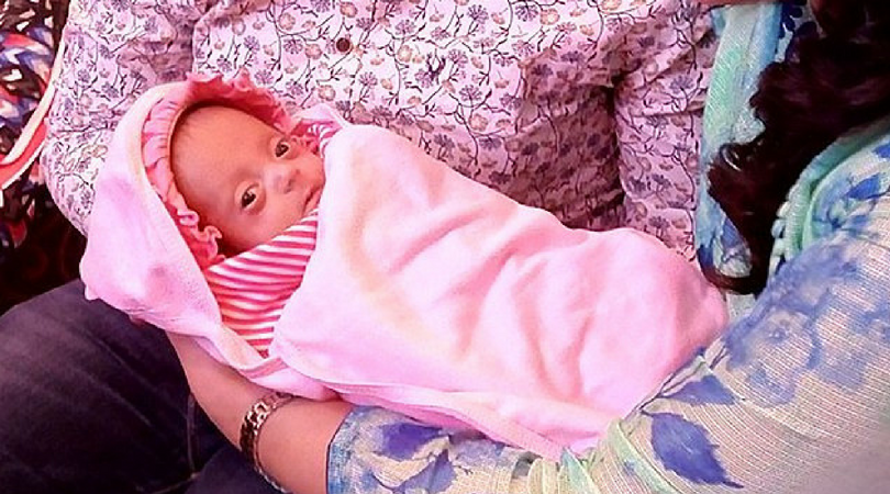 Righima Ajmani, najmniejszy noworodek, waga noworodka