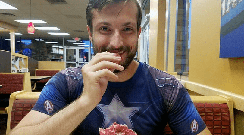Andrew Graf, dieta wegańska, dieta mięsna, dieta odchudzająca