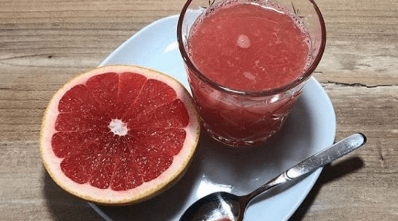 detoks, napój z grapefruitem, oczyszczanie organizmu