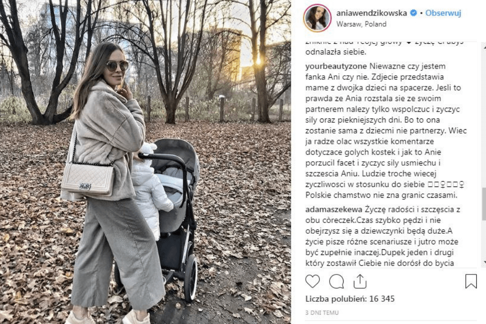 Anna Wendzikowska, samotne macierzyństwo, Anna Wendzikowska rozstała się z partnerem