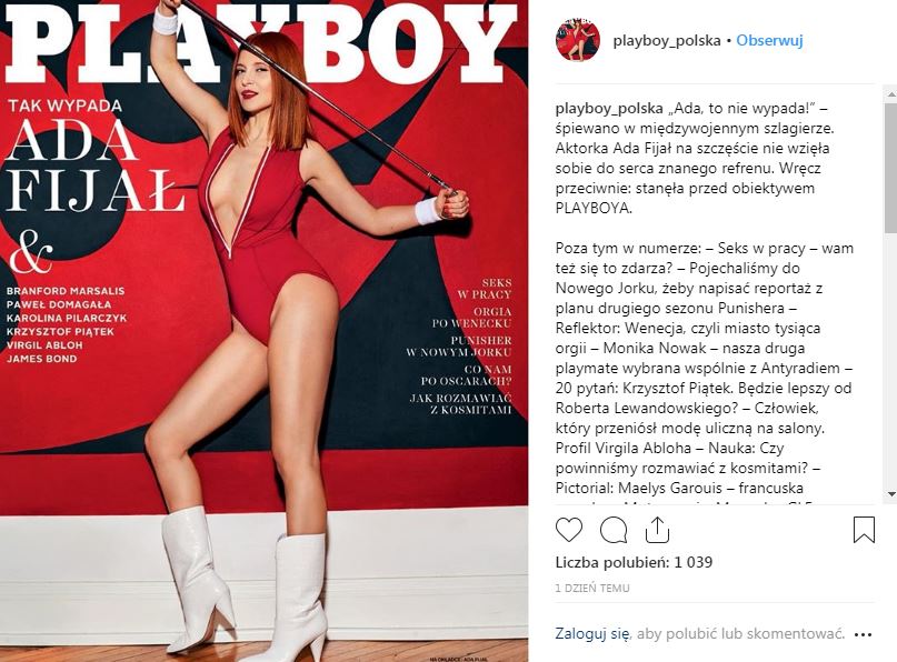 Ada Fijał, Barwy Szczęścia, Playboy